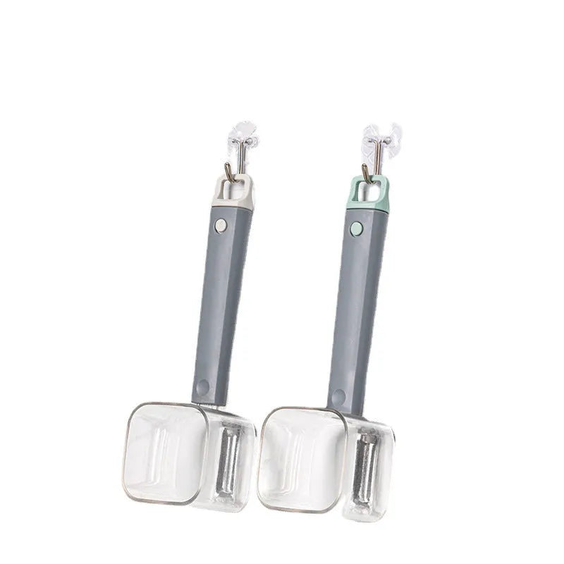 Creative stainless steel peeler with coloured PP handle for vegetable preparation