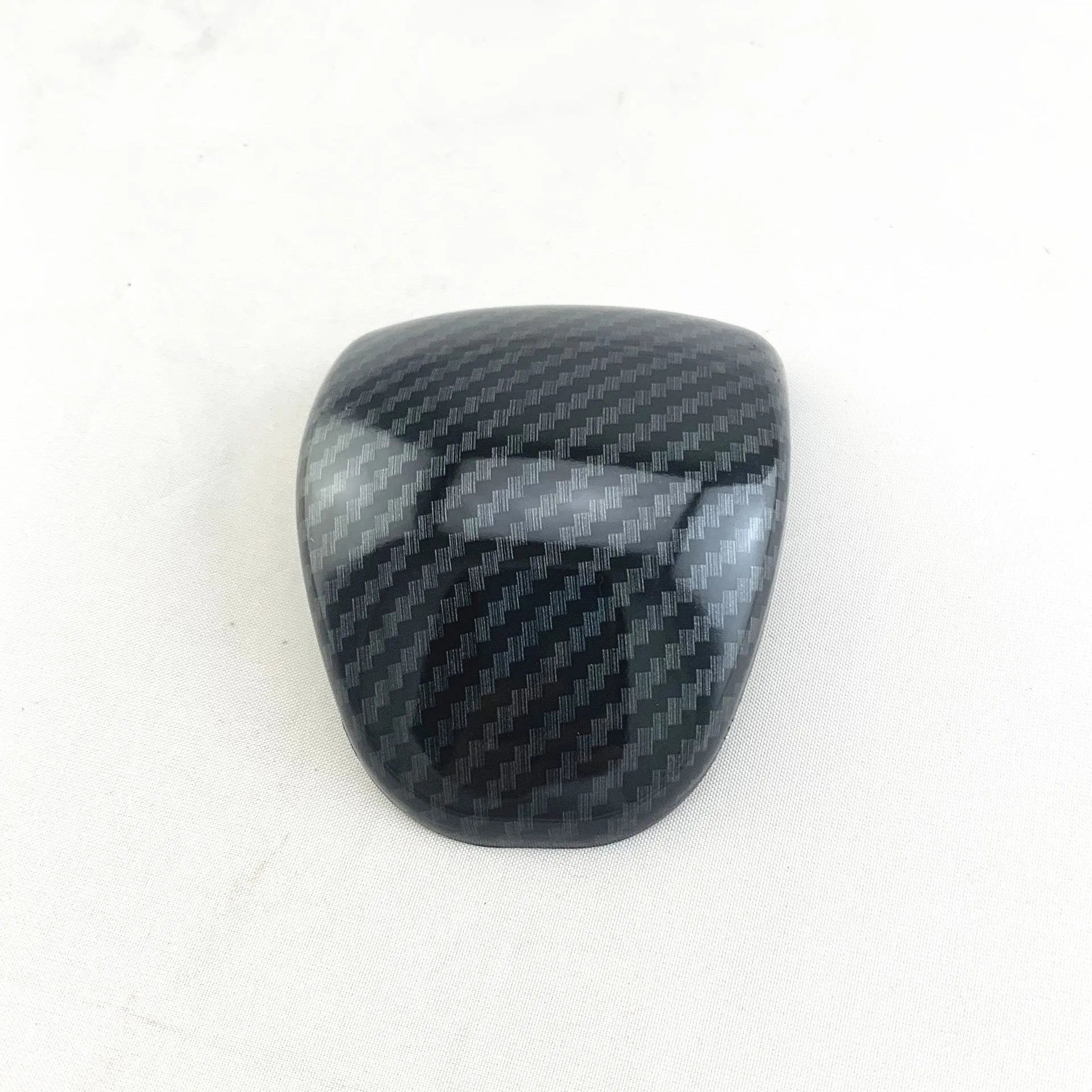 Carbon fibre effect gear shift cover for vehicle interior customisation