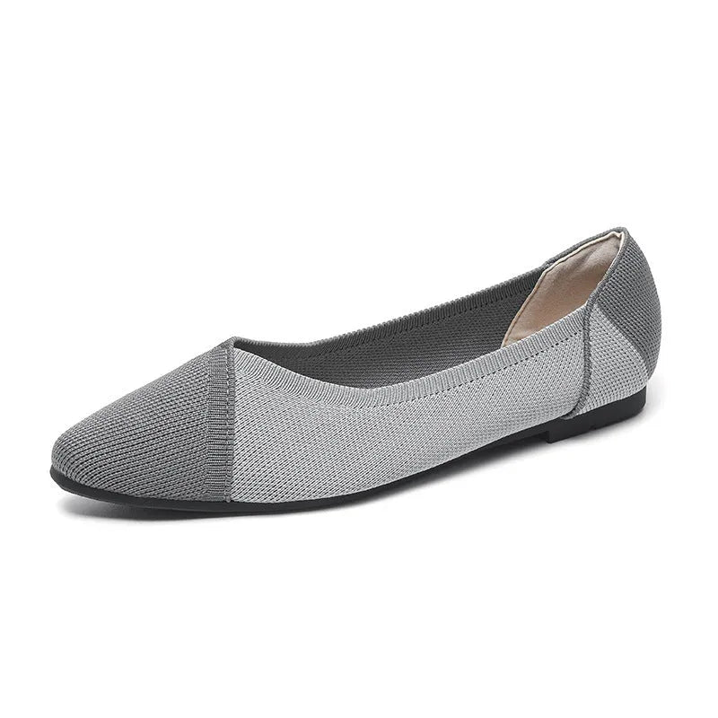Women's Flyknit woven knitted shoes in multiple colours with soft flat soles