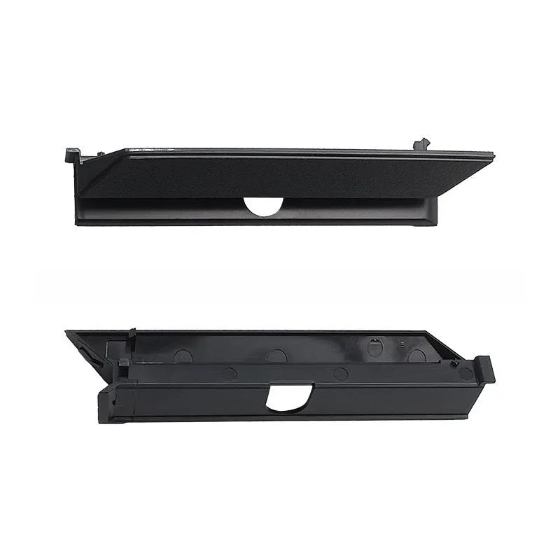 Black PS4 Pro hard drive bottom cover replacement service part.