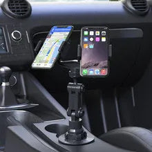 Silicone automobile phone holder in Peak-X5 colour for car and desktop mounting