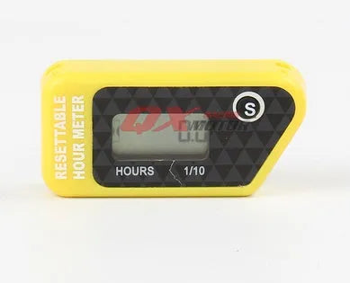 YSDS black waterproof electronic maintenance timer with LCD display for vehicles and equipment