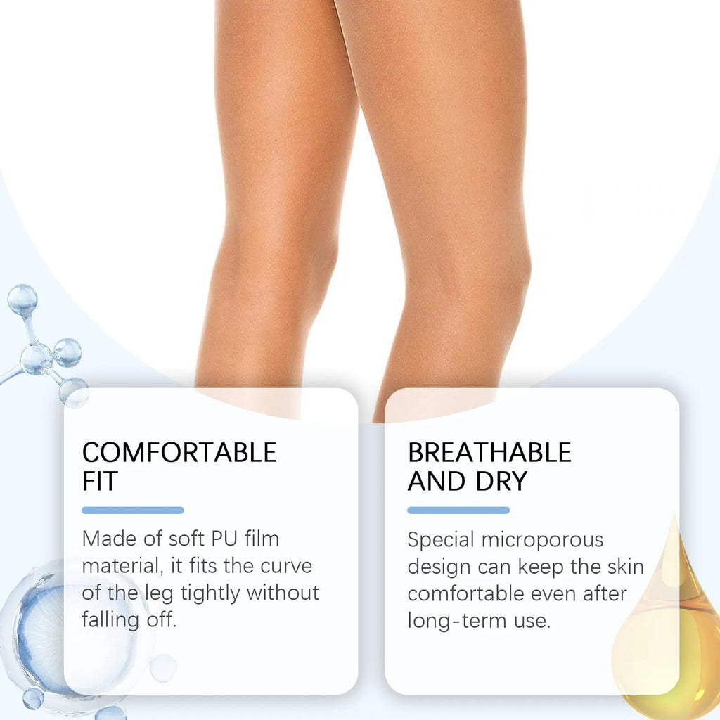 Leg anti-wear paste daily pack containing 10 pieces for friction protection