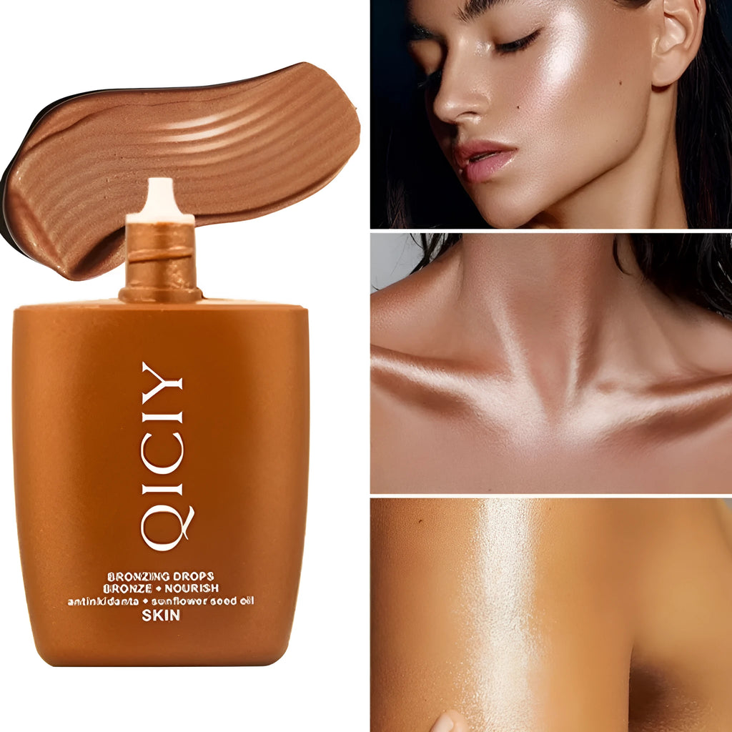 30ml contour liquid bottle for face and body brightening, available in four shade options.
