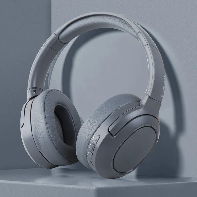 TL-29 PRO Bluetooth headset in khaki with head-mounted design and ABS build