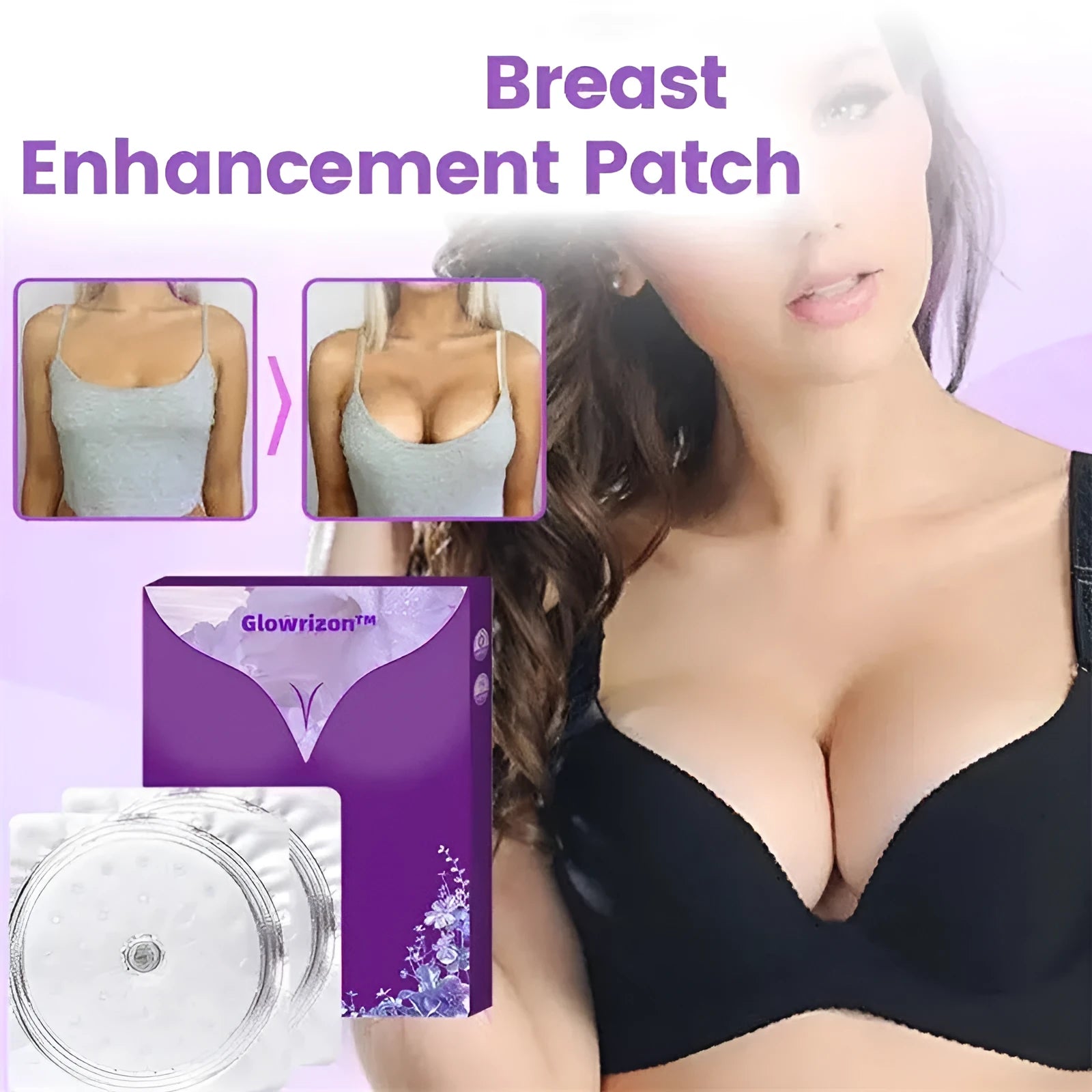 Body tightening breast enhancement mask chest patch for beauty treatment