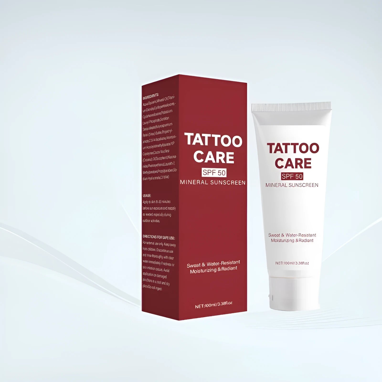 TATTOO CARE Protection Makeup Primer Sunscreen 100ml isolation cream for tattoo protection and makeup base