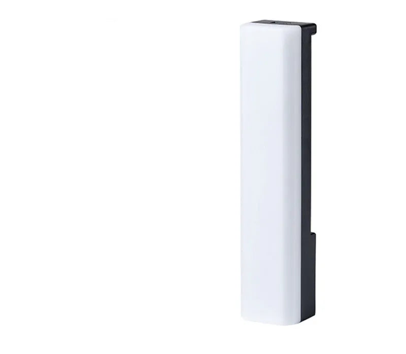 3D RGB LED ambiance lamp with voice-activated rhythm light in black or white shell