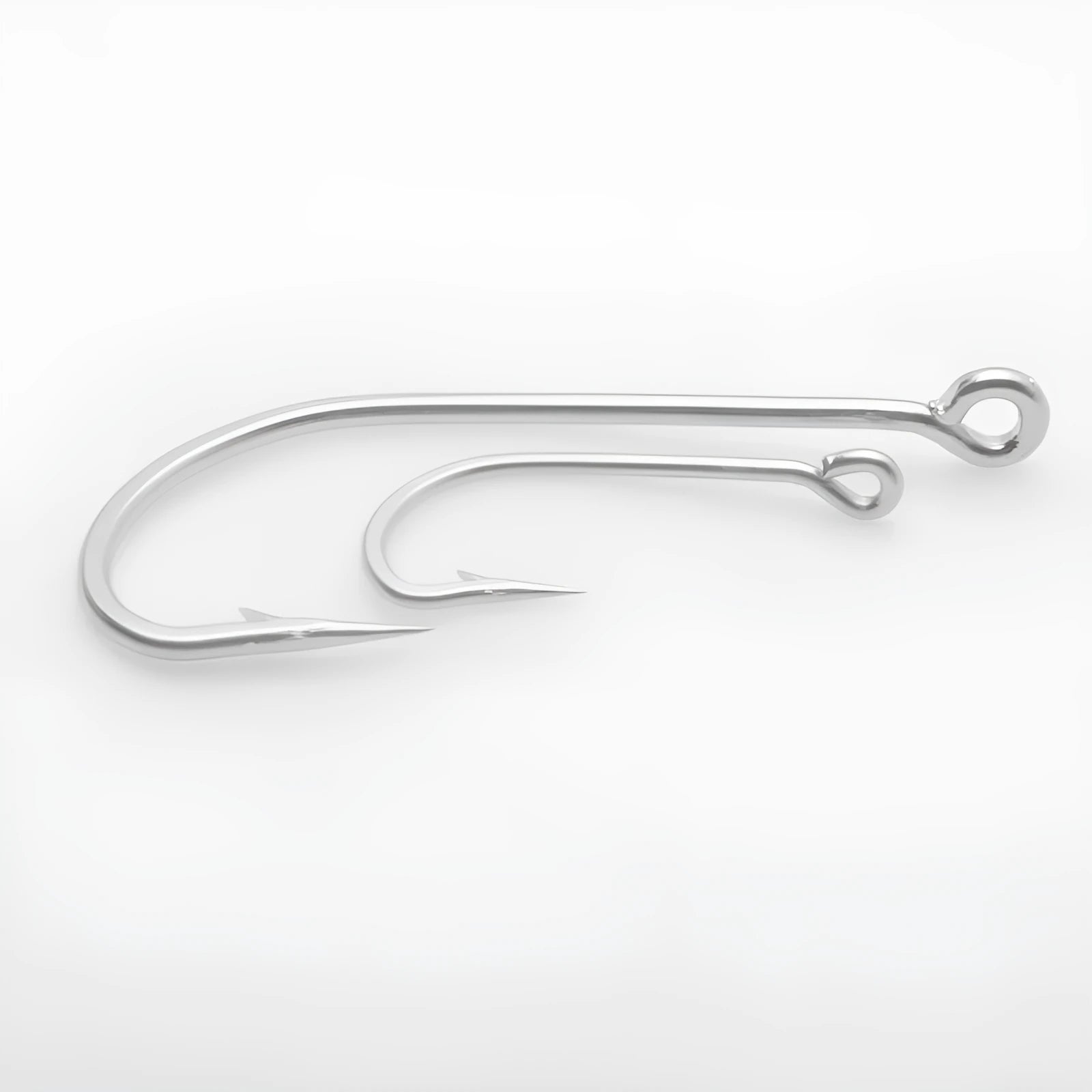 Pack of stainless steel alloy sea fishing hooks for seahorse and weever, showing multiple specification styles.
