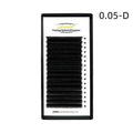16-row dense false eyelashes made from mink hair showing multiple length options
