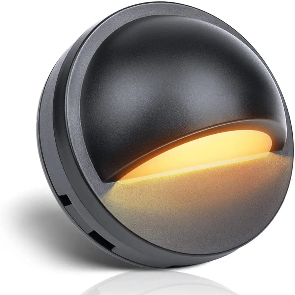 Platinum low voltage outdoor step light with IP67 rating and adjustable colour temperature, dimensions 96mm by 55mm.