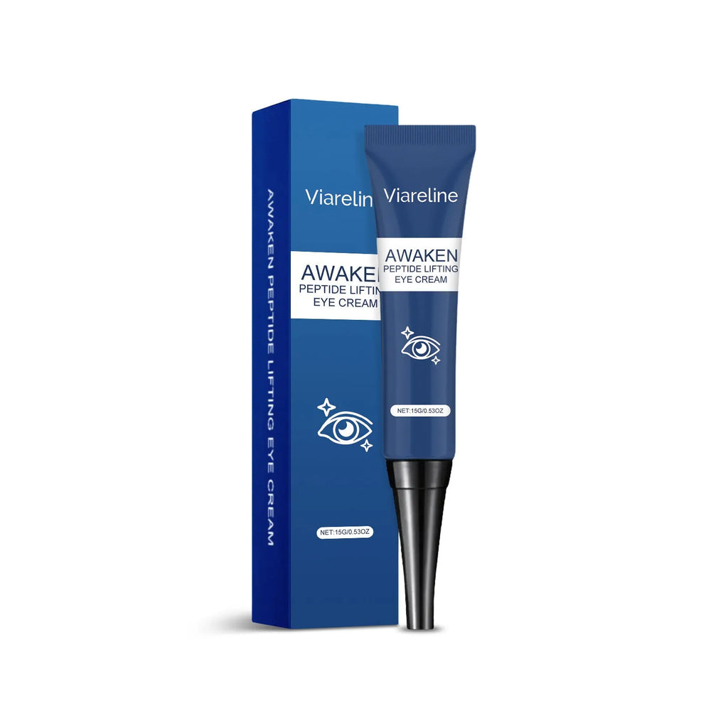 Viareline collagen firming eye cream in 15g tube for skin around eyes