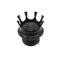 Aluminium alloy motorcycle fuel tank cap for Harley-Davidson Sportster and Soft Tail models in multiple colours.