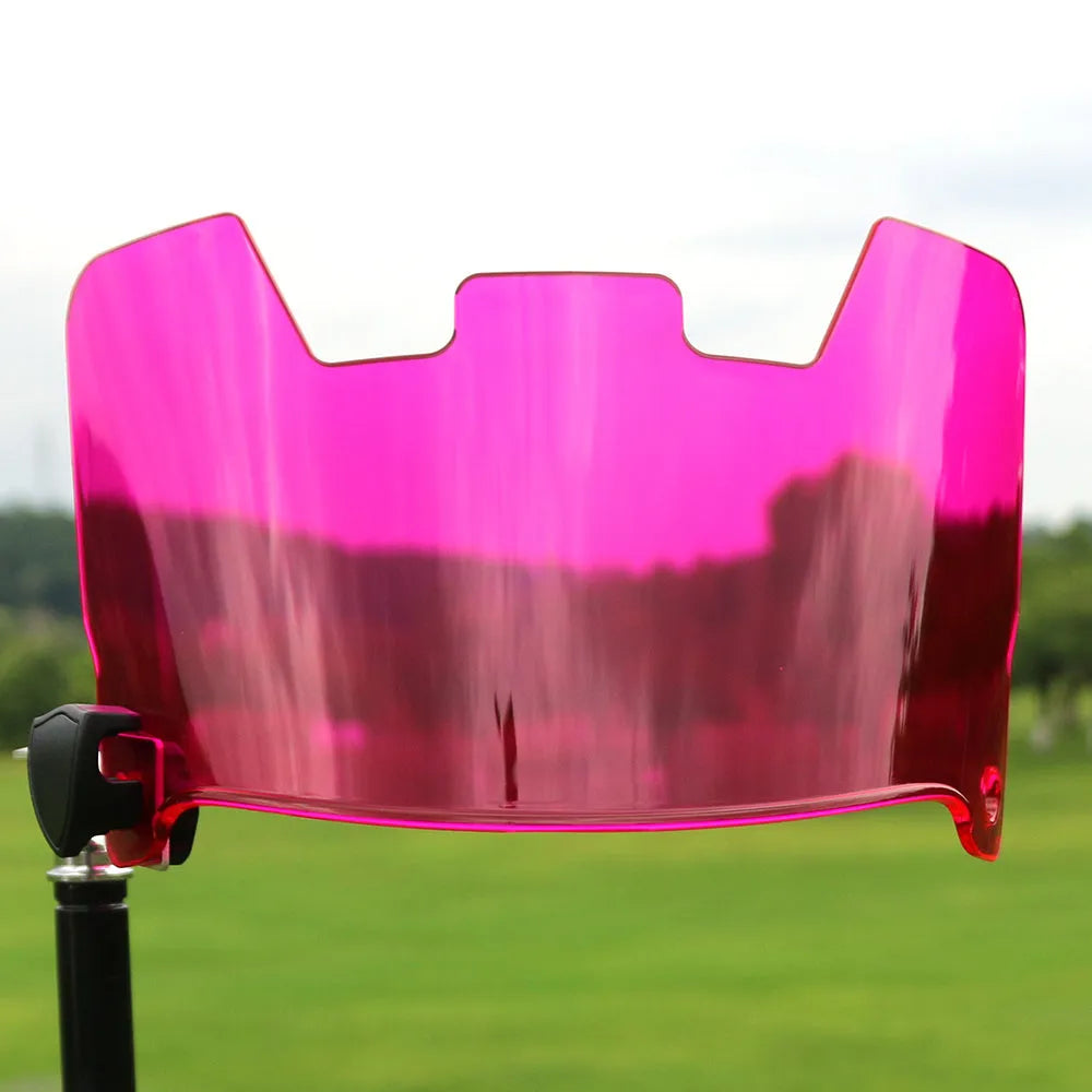 American-style multicolour rugby helmet goggles with a tool-free mounting system