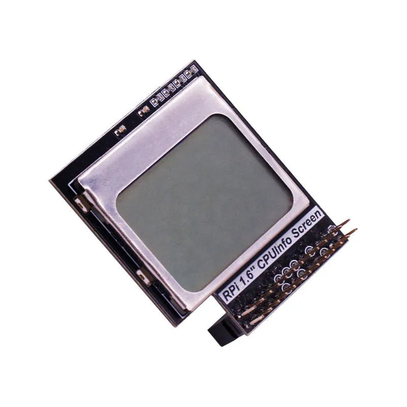 1.6 inch LCD display for Raspberry Pi CPU monitoring with backlight switch