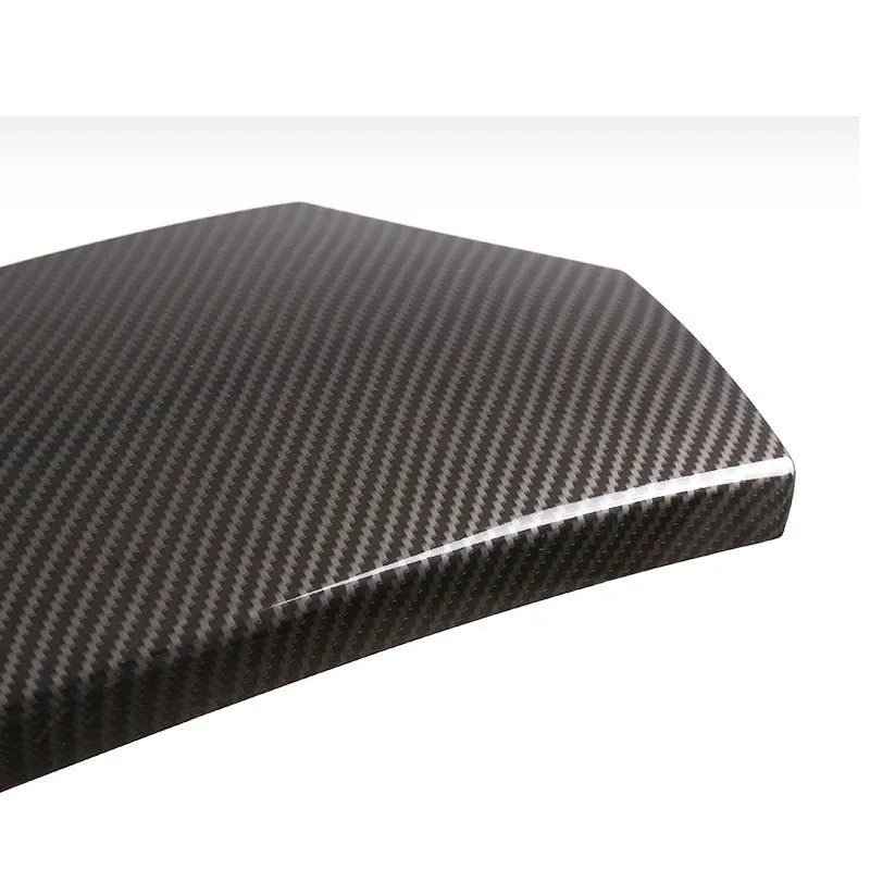 Three-piece ABS carbon fibre pattern protective cover for car centre console armrest box