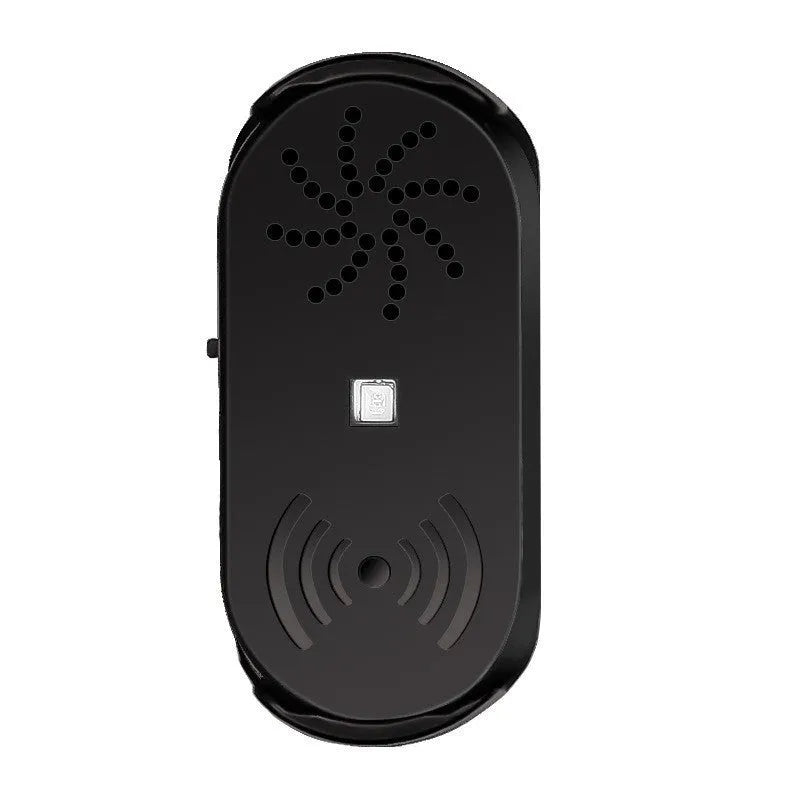 Black car door reminder device with infrared sensor for vehicle safety alerts