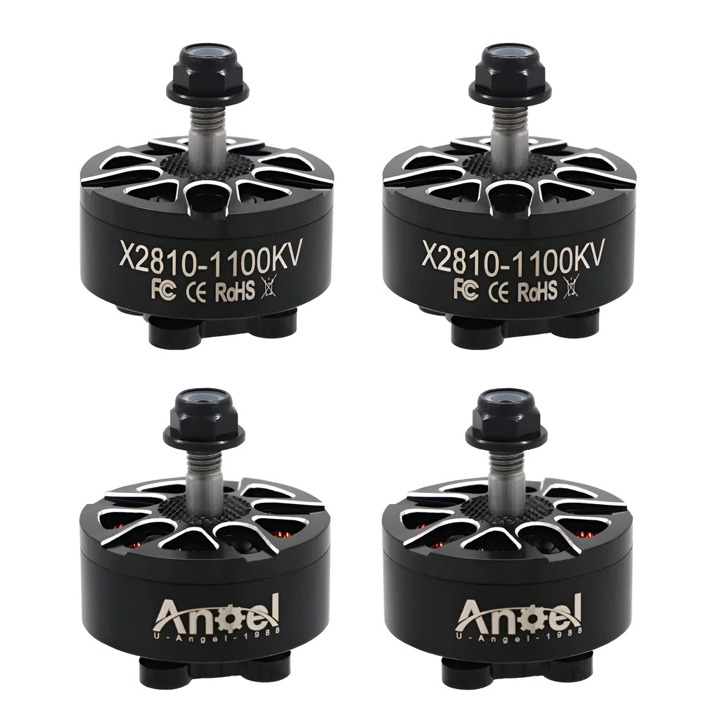 Multi-axis flight model motor with metal construction for RC aircraft projects