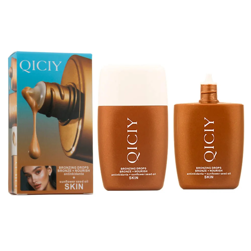30ml contour liquid bottle for face and body brightening, available in four shade options.