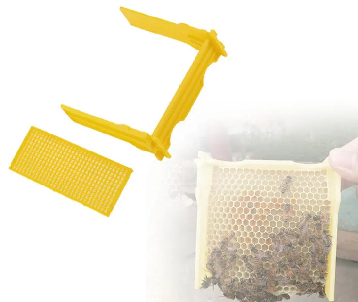 Three white EPS foam mini delivery boxes for bee mating and breeding tool set