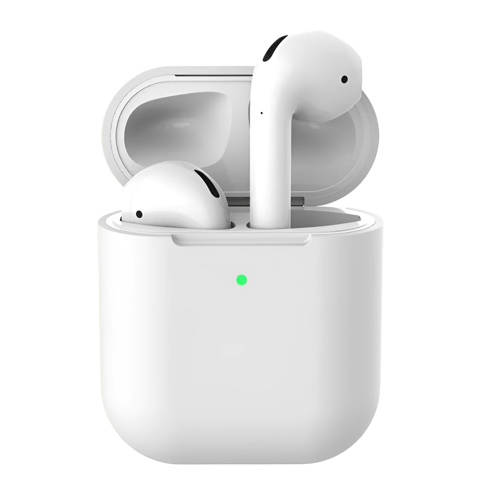 Silicone clamshell protector case for Apple AirPods 2 in multiple colour options