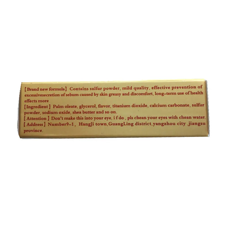 YIGANERJING Sulfur Soap skin cleansing soap with Dead Sea minerals and aloe vera for acne and eczema treatment