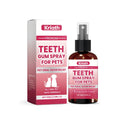 118ml bottle of pet teeth and gum spray with mint extract for dogs and cats