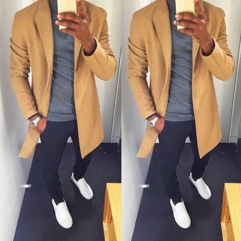 Men's windbreaker jacket t-shirt in woolen cloth available in Black, Grey, Wine Red, Yellow, sizes M to 3XL