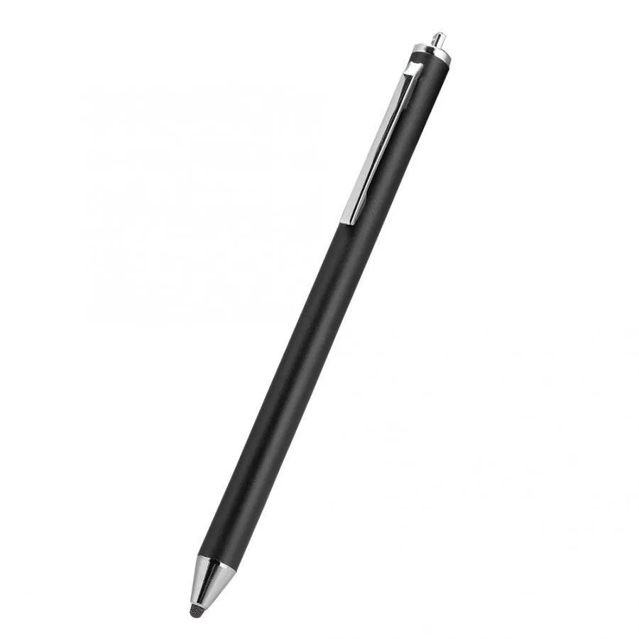 A metal-bodied stylus with a fine point, shown in multiple colour options.