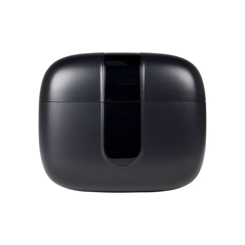 Jerry X08 wireless Bluetooth headphones with digital display and charging case