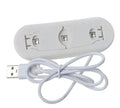 UV drying lamp for epoxy resin jewellery crafting with digital timer display