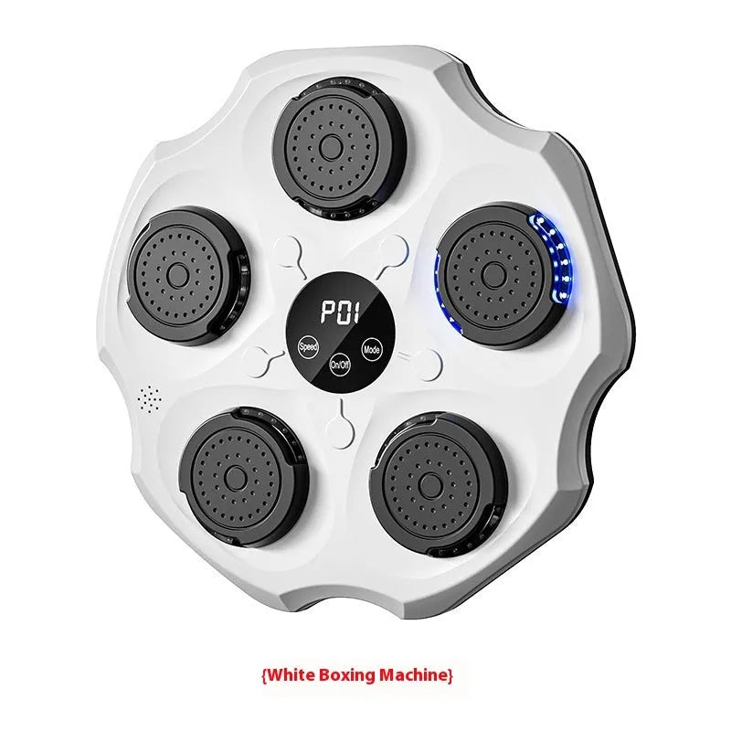 Black hanging boxing wall target with Bluetooth music recognition for home fitness training
