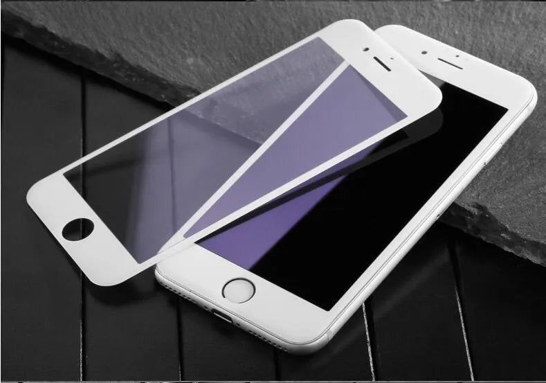 0.23mm tempered glass screen protector with 3D curved edges for iPhone 6 7 8 models