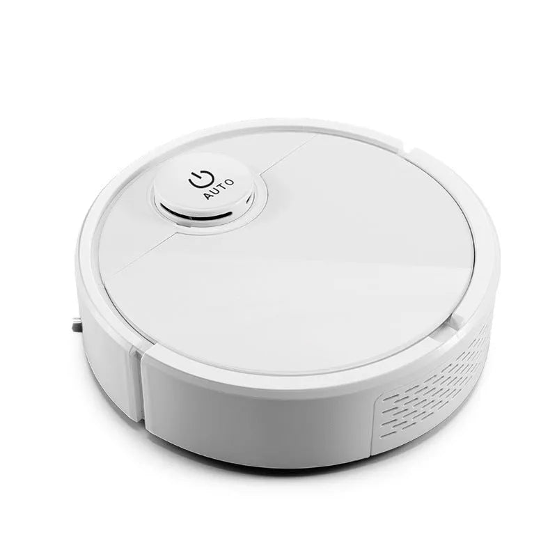 Automatic sweeping robot with ABS plastic housing and built-in lithium battery for floor cleaning.