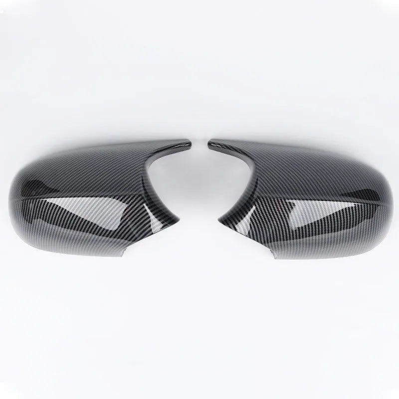 BMW 3 Series E90 rearview mirror shell replacement housing in black ABS plastic
