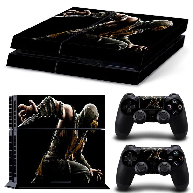 Imported PVC air channel sticker film for PS4 game console protection with 0.001mm thickness