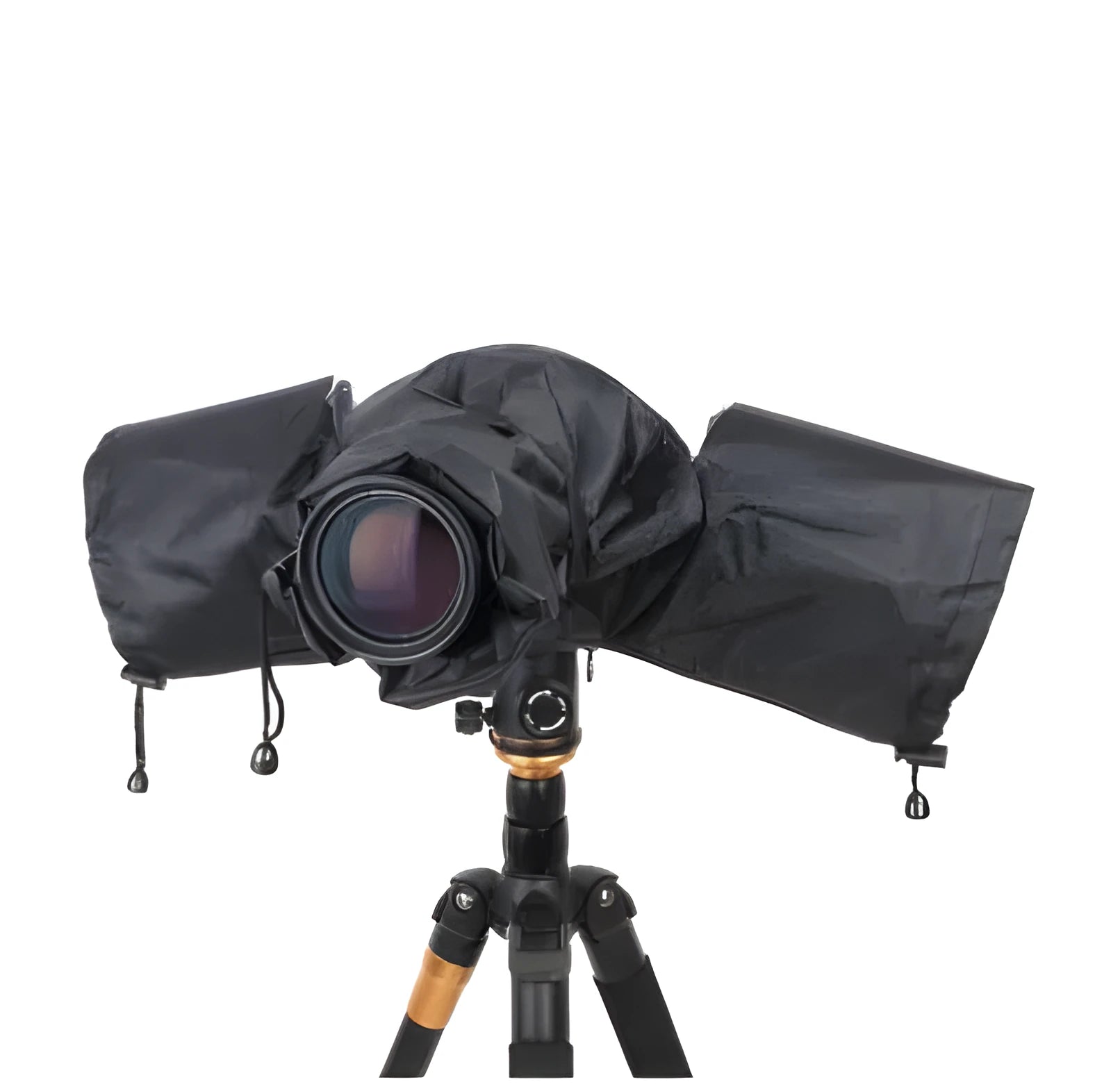 SLR camera rainproof cover with clear lens window for long focus lenses
