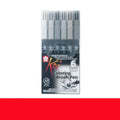 Set of refillable watercolour brush markers with soft tips, showing 12 vibrant colours in a case.