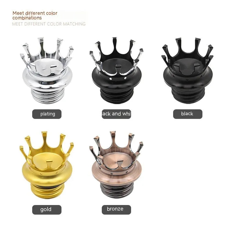 Aluminium alloy motorcycle fuel tank cap for Harley-Davidson Sportster and Soft Tail models in multiple colours.