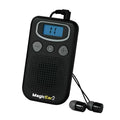 Digital display personal hearing amplifier with brilliant colour ABS plastic construction