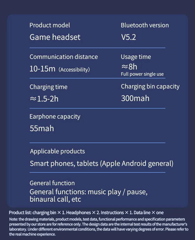 Black N35 wireless in-ear Bluetooth gaming headset with earplugs, showing private mold design.