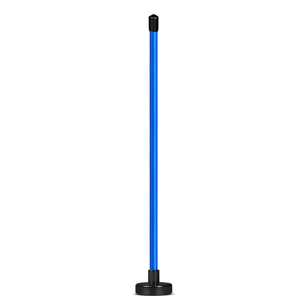 Aluminium alloy magnetic golf swing trainer with baseball bat alignment in blue and red colour options