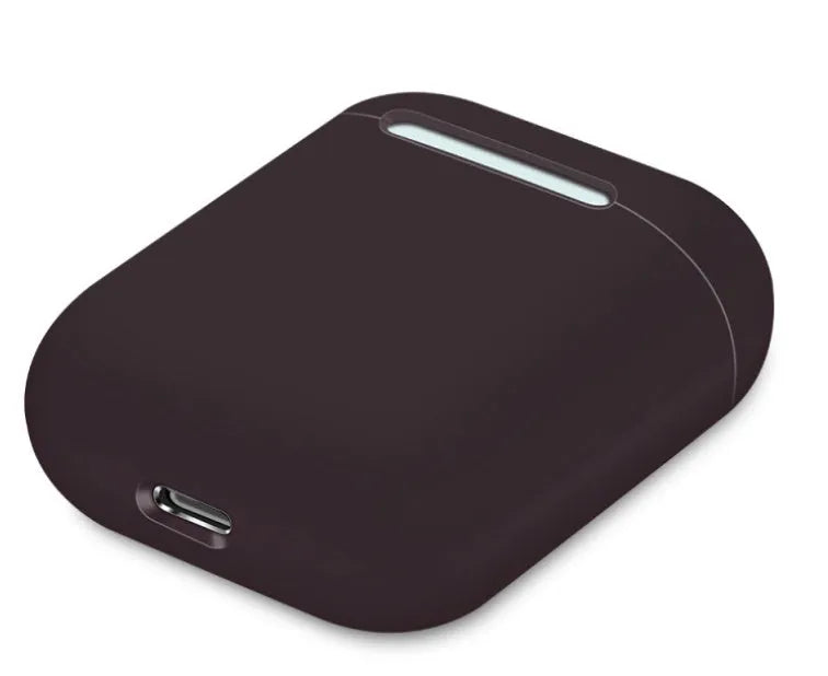 Silicone protective case for Apple AirPods charging box in split design with multiple colour options