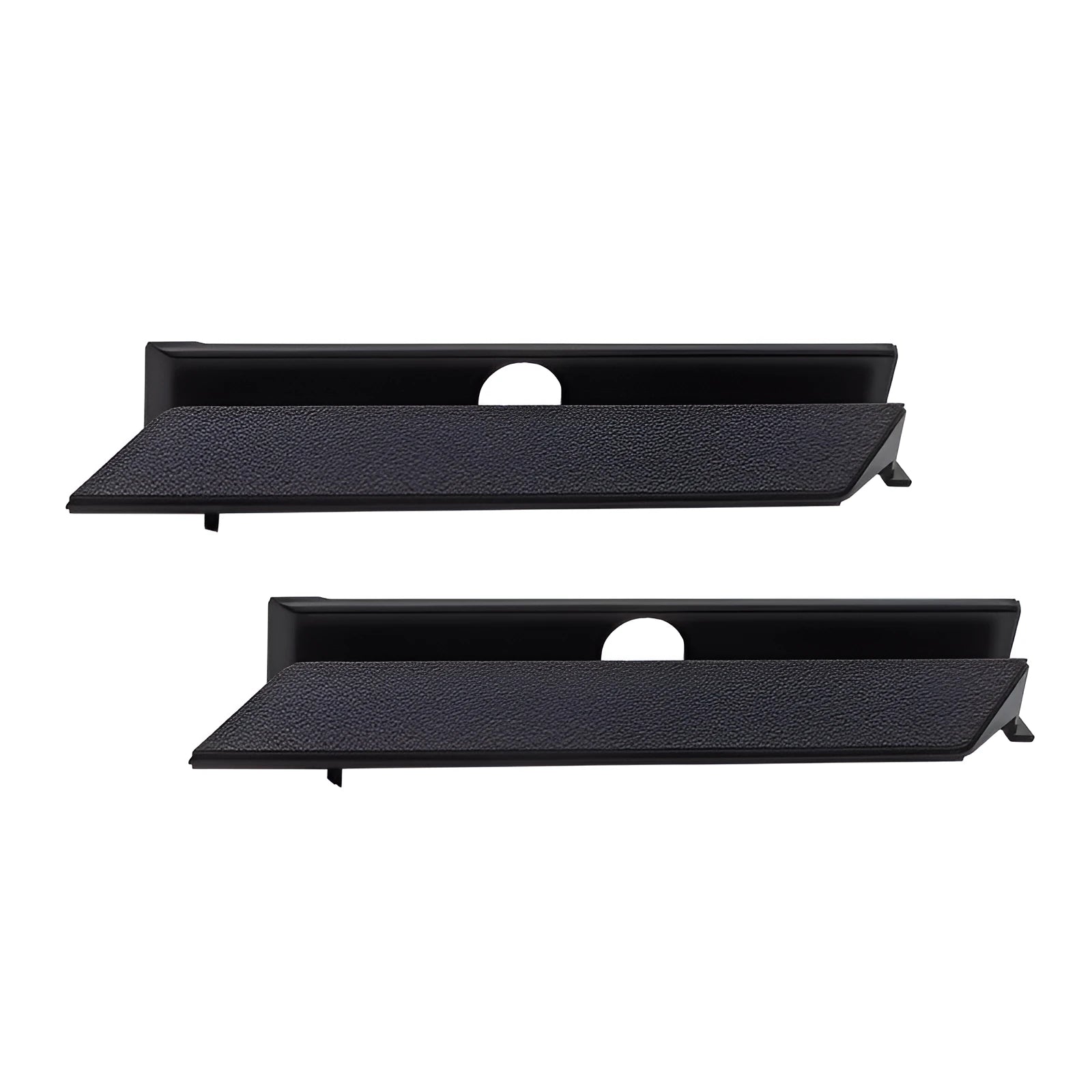 Black PS4 Pro hard drive bottom cover replacement service part.