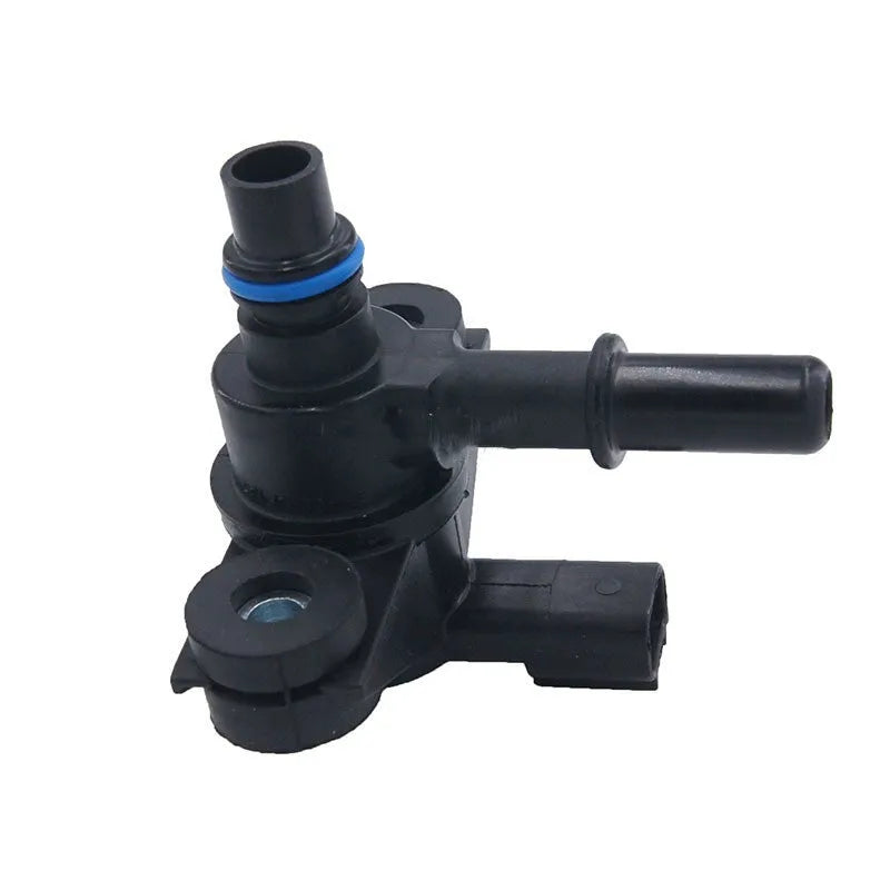 Black ABS plastic turbocharger boost solenoid valve for Ford cars, model AU5A-9G866-AB