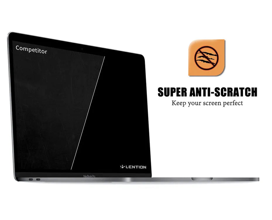 Matte screen protector film for 13-inch MacBook Pro laptop with installation tools