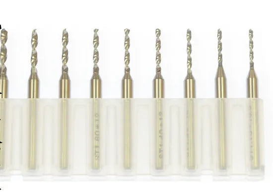 Imported tungsten carbide micro-engraving bit for precision electronics and PCB machining.