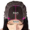 A woman wearing a star fashion style human hair lace front wig with a 4x4 lace hairline.