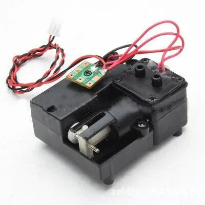 Black ABS plastic RC tank smoke box accessory for military model vehicles