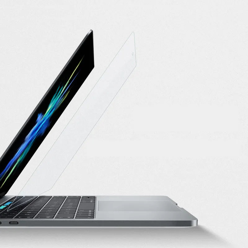 Matte screen protector film for 13-inch MacBook Pro laptop with installation tools